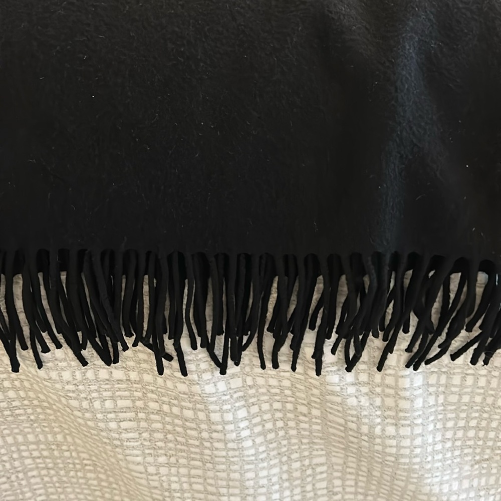 Cashmere shawl 28”x72” rectangle shape good condition